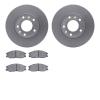 4302-21006 Geospec Brake Rotors with 3000-Series Ceramic Brake Pads Kit, 2003-2003 Kia/Hyundai/Genesis, Position: Front - image 1