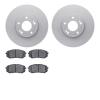 4302-21014 Geospec Brake Rotors with 3000-Series Ceramic Brake Pads Kit, 2015-2017 Kia/Hyundai/Genesis, Position: Front - image 1