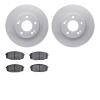 4302-21020 Geospec Brake Rotors with 3000-Series Ceramic Brake Pads Kit, 2010-2013 Kia/Hyundai/Genesis, Position: Front - image 1