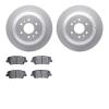 4302-21031 Geospec Brake Rotors with 3000-Series Ceramic Brake Pads Kit, 2009-2010 Kia/Hyundai/Genesis, Position: Rear - image 1
