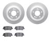 4302-21032 Geospec Brake Rotors with 3000-Series Ceramic Brake Pads Kit, 2015-2020 Kia/Hyundai/Genesis, Position: Rear - image 1