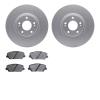 4302-21034 Geospec Brake Rotors with 3000-Series Ceramic Brake Pads Kit, 2017-2020 Kia/Hyundai/Genesis, Position: Front - image 1