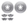 4302-27016 Geospec Brake Rotors with 3000-Series Ceramic Brake Pads Kit, 1999-2009 Volvo, Position: Front - image 1
