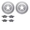 4302-27018 Geospec Brake Rotors with 3000-Series Ceramic Brake Pads Kit, 1999-2009 Volvo, Position: Rear - image 1