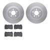 4302-27021 Geospec Brake Rotors with 3000-Series Ceramic Brake Pads Kit, 2004-2007 Volvo, Position: Front - image 1