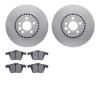 4302-27025 Geospec Brake Rotors with 3000-Series Ceramic Brake Pads Kit, 2007-2018 Volvo, Position: Front - image 1