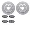 4302-27028 Geospec Brake Rotors with 3000-Series Ceramic Brake Pads Kit, 2007-2018 Volvo, Position: Rear - image 1