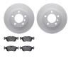 4302-31011 Geospec Brake Rotors with 3000-Series Ceramic Brake Pads Kit, 1995-1998 BMW, Position: Front