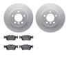 4302-31012 Geospec Brake Rotors with 3000-Series Ceramic Brake Pads Kit, 1999-2008 BMW, Position: Front