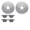 4302-31021 Geospec Brake Rotors with 3000-Series Ceramic Brake Pads Kit, 1995-2003 BMW, Position: Rear - image 1