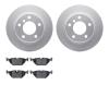 4302-31029 Geospec Brake Rotors with 3000-Series Ceramic Brake Pads Kit, 1991-1999 BMW, Position: Rear - image 1