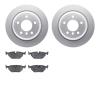 4302-31037 Geospec Brake Rotors with 3000-Series Ceramic Brake Pads Kit, 1996-2003 BMW, Position: Rear - image 1