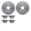 4302-31053 Geospec Brake Rotors with 3000-Series Ceramic Brake Pads Kit, 2007-2019 BMW, Position: Rear - image 1