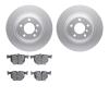 4302-31059 Geospec Brake Rotors with 3000-Series Ceramic Brake Pads Kit, 2006-2015 BMW, Position: Rear - image 1