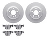 4302-31086 Geospec Brake Rotors with 3000-Series Ceramic Brake Pads Kit, 2012-2020 BMW, Position: Rear - image 1