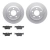 4302-31089 Geospec Brake Rotors with 3000-Series Ceramic Brake Pads Kit, 2013-2020 BMW, Position: Rear