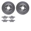 4302-32002 Geospec Brake Rotors with 3000-Series Ceramic Brake Pads Kit, 2002-2008 Mini, Position: Front - image 1