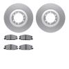 4302-37001 Geospec Brake Rotors with 3000-Series Ceramic Brake Pads Kit, 1995-1995 GM, Position: Front - image 1