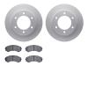 4302-37005 Geospec Brake Rotors with 3000-Series Ceramic Brake Pads Kit, 2001-2004 Multiple Makes/Models, Position: Front - image 1