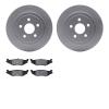 4302-39002 Geospec Brake Rotors with 3000-Series Ceramic Brake Pads Kit, 1995-2007 Mopar, Position: Rear - image 1