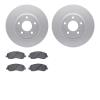 4302-39008 Geospec Brake Rotors with 3000-Series Ceramic Brake Pads Kit, Fits Select Multiple Makes/Models, Position: Front - image 1