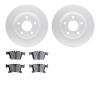 4302-39027 Geospec Brake Rotors with 3000-Series Ceramic Brake Pads Kit, Fits Select Mopar, Position: Rear - image 1