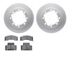 4302-40007 Geospec Brake Rotors with 3000-Series Ceramic Brake Pads Kit, 1992-2000 Multiple Makes/Models, Position: Front - image 1