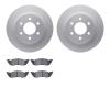 4302-40010 Geospec Brake Rotors with 3000-Series Ceramic Brake Pads Kit, 1997-1998 Mopar, Position: Front - image 1