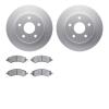 4302-40035 Geospec Brake Rotors with 3000-Series Ceramic Brake Pads Kit, 2006-2018 Mopar, Position: Front - image 1