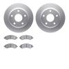 4302-40036 Geospec Brake Rotors with 3000-Series Ceramic Brake Pads Kit, 2005-2010 Multiple Makes/Models, Position: Front - image 1
