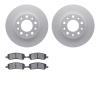 4302-40040 Geospec Brake Rotors with 3000-Series Ceramic Brake Pads Kit, 2013-2016 Mopar, Position: Rear - image 1
