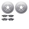 4302-42023 Geospec Brake Rotors with 3000-Series Ceramic Brake Pads Kit, Fits Select Mopar, Position: Rear - image 1