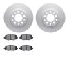 4302-42032 Geospec Brake Rotors with 3000-Series Ceramic Brake Pads Kit, Fits Select Mopar, Position: Rear - image 1