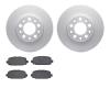 4302-42038 Geospec Brake Rotors with 3000-Series Ceramic Brake Pads Kit, Fits Select Mopar, Position: Rear - image 1