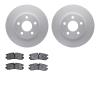 4302-45009 Geospec Brake Rotors with 3000-Series Ceramic Brake Pads Kit, 1998-2003 GM, Position: Rear - image 1