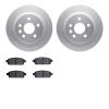 4302-45021 Geospec Brake Rotors with 3000-Series Ceramic Brake Pads Kit, 2011-2018 GM, Position: Rear - image 1