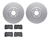 4302-46001 Geospec Brake Rotors with 3000-Series Ceramic Brake Pads Kit, 2018-2020 GM, Position: Front - image 1