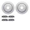 4302-46009 Geospec Brake Rotors with 3000-Series Ceramic Brake Pads Kit, 2005-2013 GM, Position: Rear - image 1