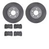 4302-46015 Geospec Brake Rotors with 3000-Series Ceramic Brake Pads Kit, 2013-2019 GM, Position: Front - image 1