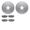 4302-46024 Geospec Brake Rotors with 3000-Series Ceramic Brake Pads Kit, 2005-2011 GM, Position: Rear - image 1