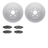 4302-46033 Geospec Brake Rotors with 3000-Series Ceramic Brake Pads Kit, 2008-2014 GM, Position: Rear - image 1