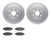 4302-46034 Geospec Brake Rotors with 3000-Series Ceramic Brake Pads Kit, 2010-2016 GM, Position: Rear - image 1