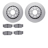4302-47002 Geospec Brake Rotors with 3000-Series Ceramic Brake Pads Kit, 2007-2017 Suzuki, Position: Front - image 1