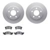 4302-47015 Geospec Brake Rotors with 3000-Series Ceramic Brake Pads Kit, 1994-1997 GM, Position: Front - image 1