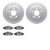 4302-47017 Geospec Brake Rotors with 3000-Series Ceramic Brake Pads Kit, 1997-2005 GM, Position: Front - image 1