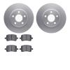 4302-47024 Geospec Brake Rotors with 3000-Series Ceramic Brake Pads Kit, 2004-2008 GM, Position: Front - image 1