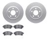 4302-47028 Geospec Brake Rotors with 3000-Series Ceramic Brake Pads Kit, 2005-2005 GM, Position: Front - image 1