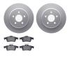 4302-47029 Geospec Brake Rotors with 3000-Series Ceramic Brake Pads Kit, 2008-2010 GM, Position: Rear - image 1