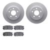 4302-47034 Geospec Brake Rotors with 3000-Series Ceramic Brake Pads Kit, 2007-2015 GM, Position: Rear - image 1