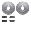 4302-47037 Geospec Brake Rotors with 3000-Series Ceramic Brake Pads Kit, 2011-2019 GM, Position: Rear - image 1